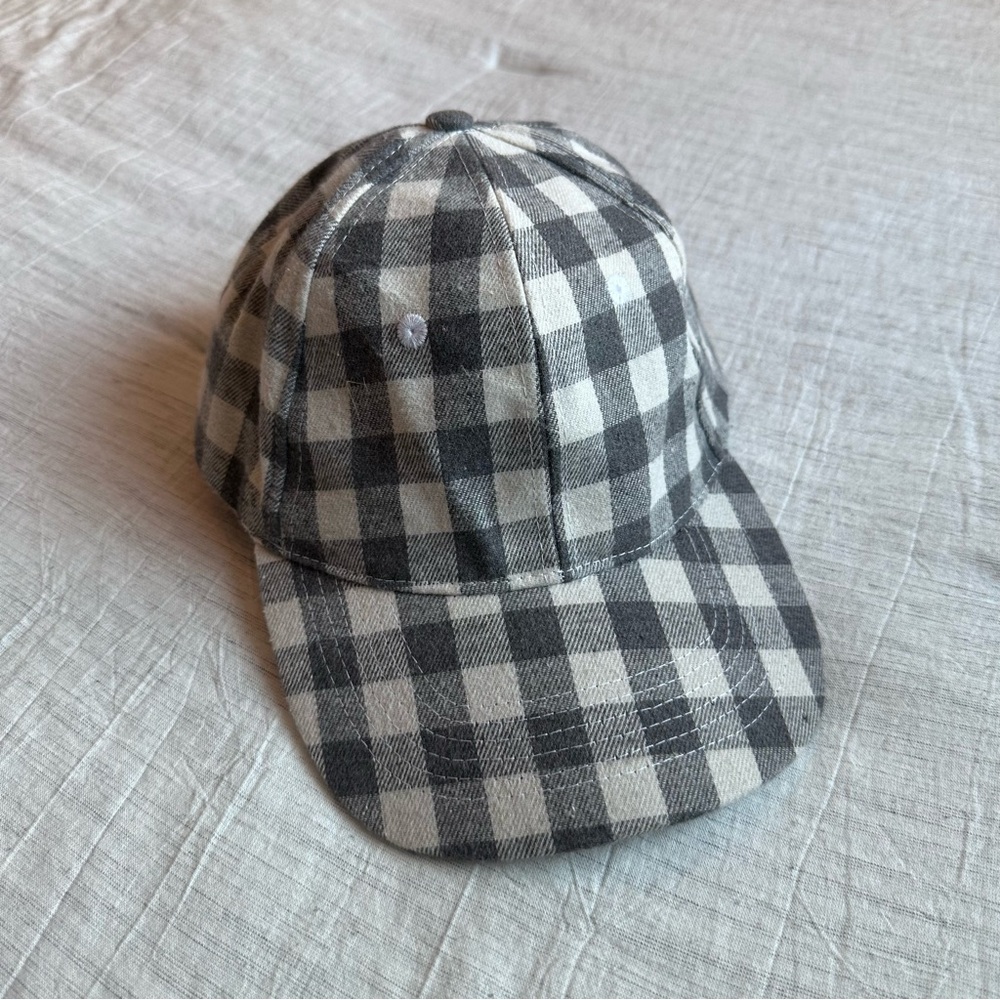 Cocus Pocus Gray Buffalo Check Flannel Adjustable Strap